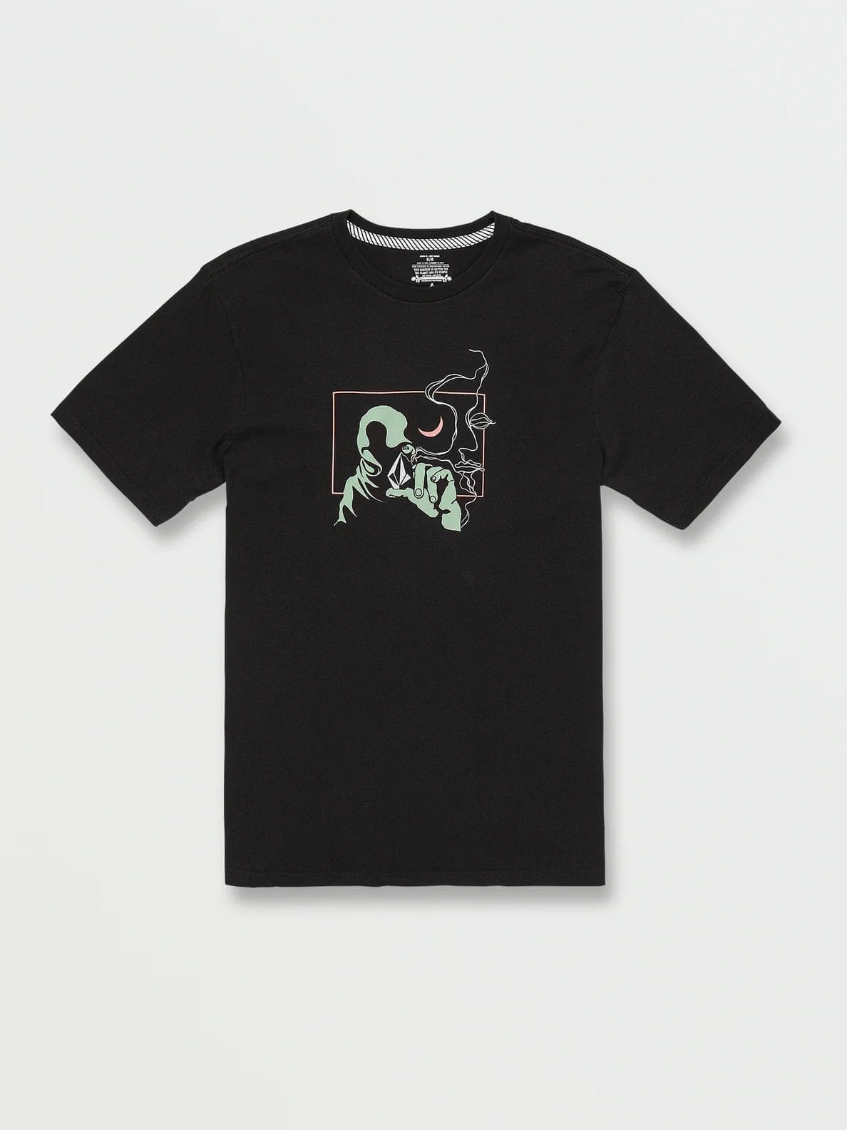 Volcom Skate Vitals Axel Short Sleeve T-Shirt (Black) S2AS