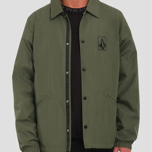 Volcom Skate Vitals Coaches Jacket (Squadron Green) S2AS