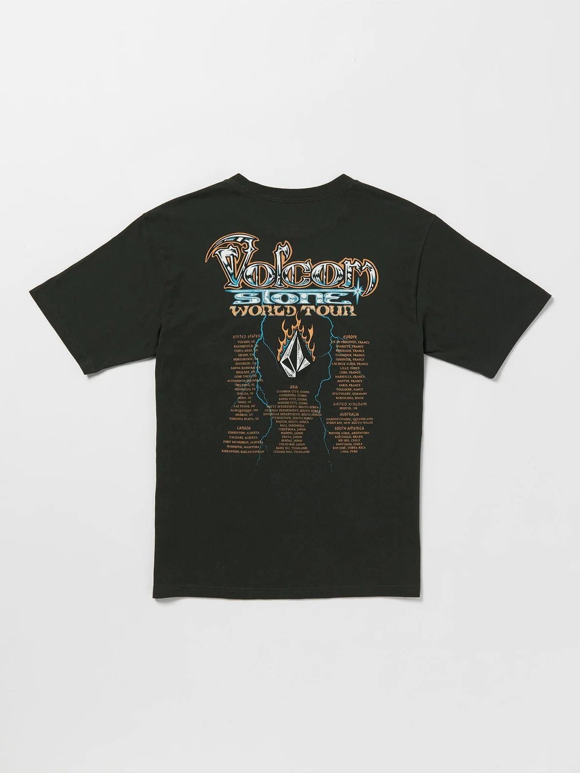 Volcom Stone Ghost Short Sleeve T-Shirt (Stealth) S2AS