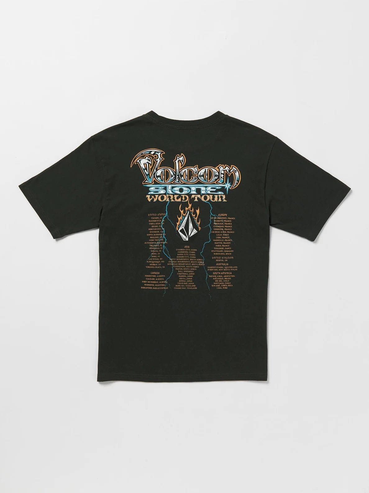 Volcom Stone Ghost Short Sleeve T-Shirt (Stealth) VOLCOM