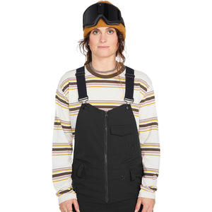 Volcom Swift Bib Overall Women's Bib (Black) S2AS