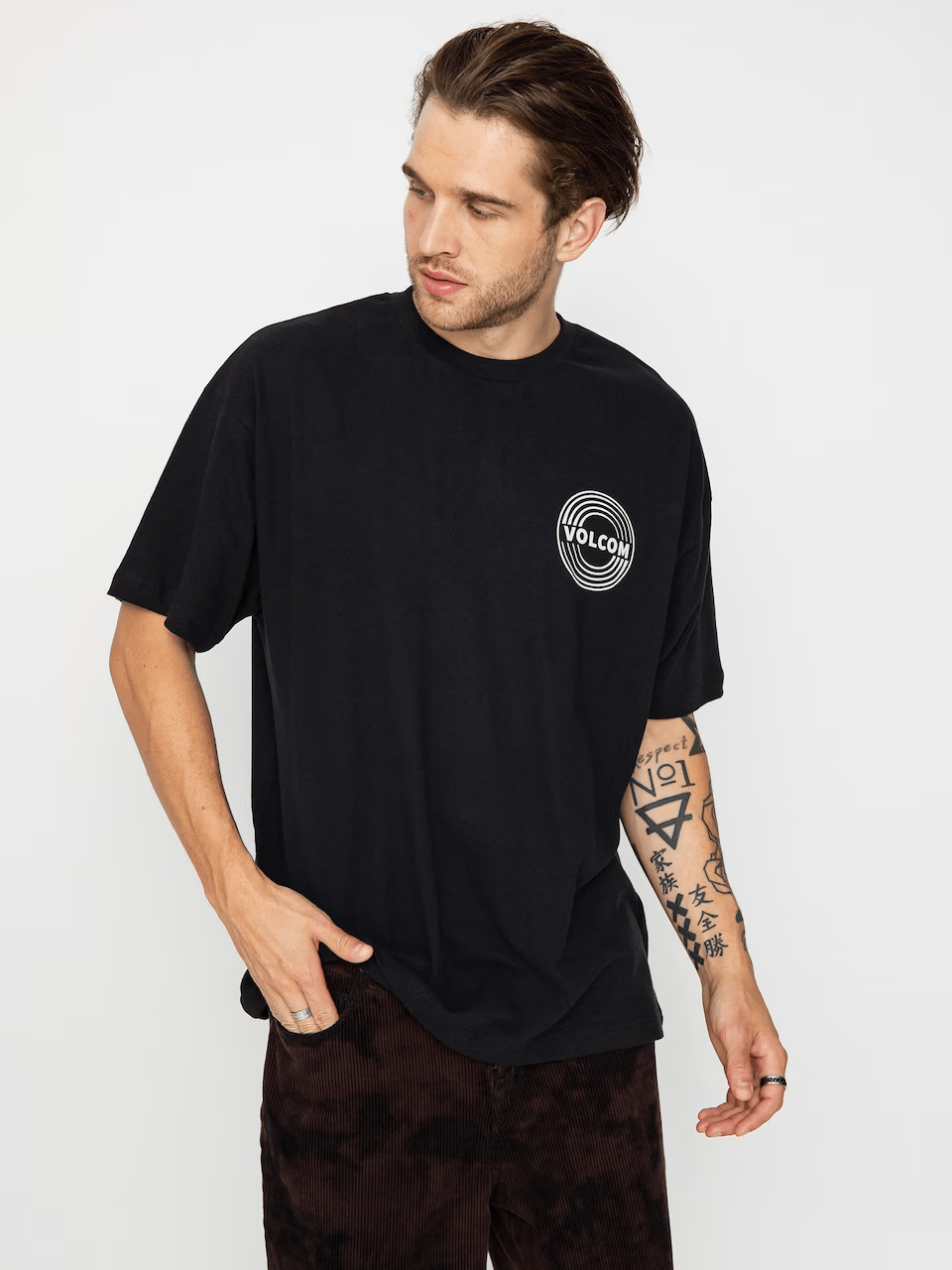 Volcom SwitchFlip Lse Short Sleeve T-Shirt (Black) S2AS