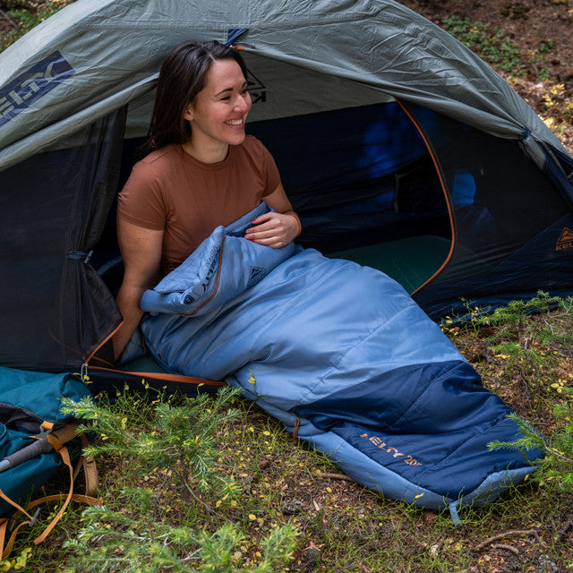 Kelty Women’s Mistral 20°F Sleeping Bag – Warm, Synthetic 3-Season Bag