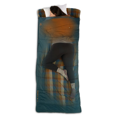 Kelty Wayback 20°F Sleeping Bag – Lightweight, 3-Season Down Bag